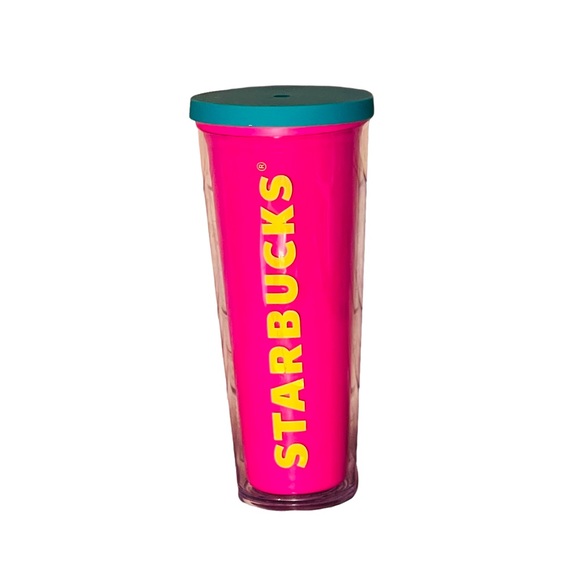 Starbucks Kitchen Starbucks Venti Acrylic Tumbler Hot Pink